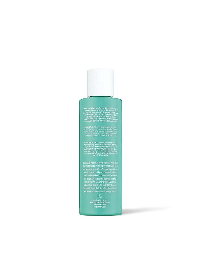 Witch Hazel Brightening & pH Balancing Toner, USRx®, Clarifies Pores, Improves The Appearance of Uneven Skin Tone, Formulated with Antioxidants, Niacinamide and Alpha Hydroxy Acids, 4.5 Fl Oz