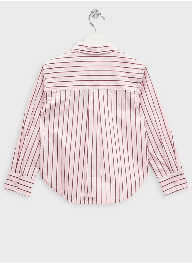 Girls Stripes Shirts