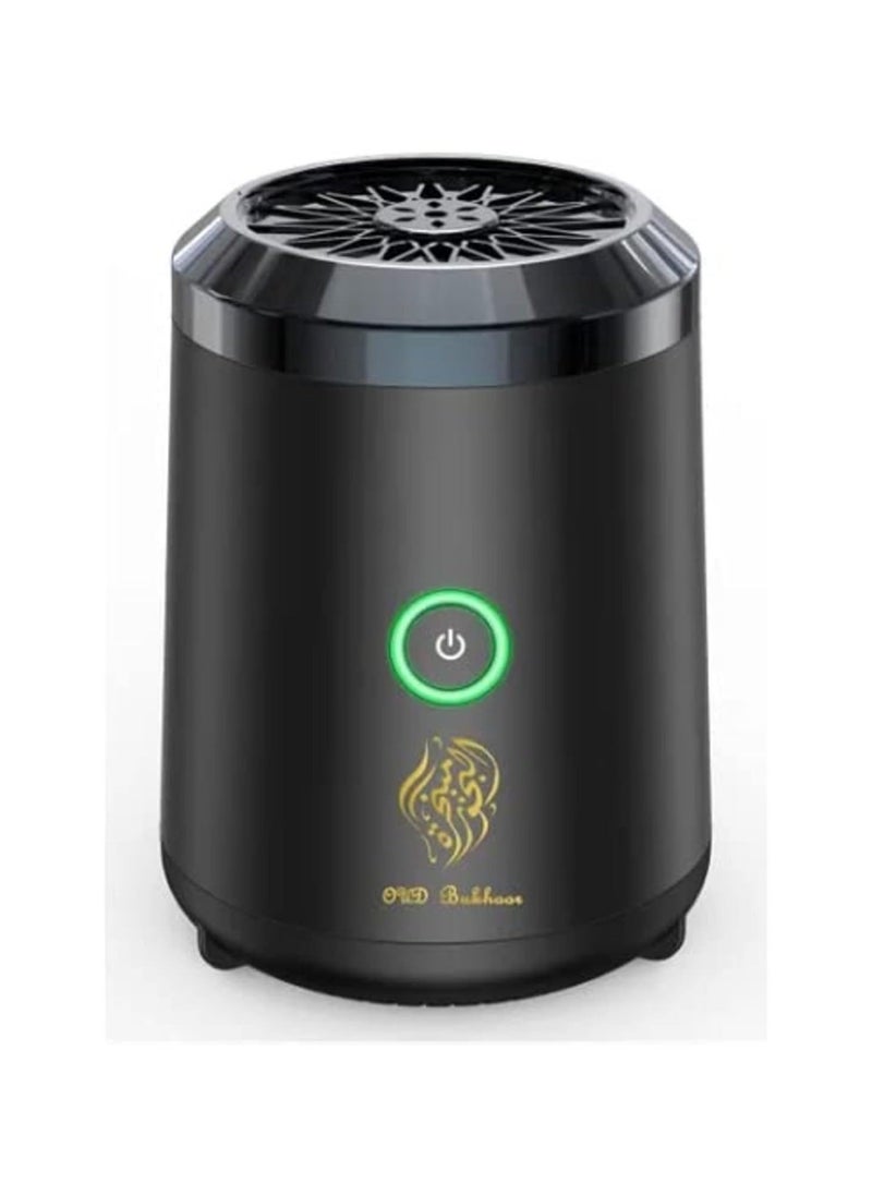 Mini Oud Bakhoor Incense Burner – Portable USB-C Rechargeable, Ideal for Home & Car Fragrance & Aromatic Decor