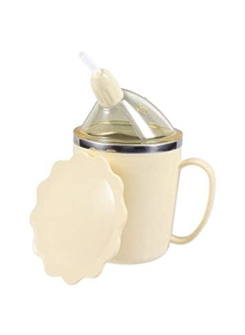 Dhadh Drinking Cup with Straw for Disabled Patient Maternity Drink Water Porridge Soup Drinking Aids