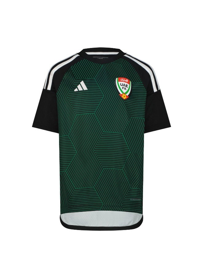 Adidas Uae Fa Away Jersey Youth Black Football Jerseys For Boys 128