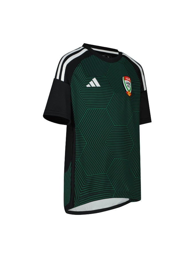 Adidas Uae Fa Away Jersey Youth Black Football Jerseys For Boys 128