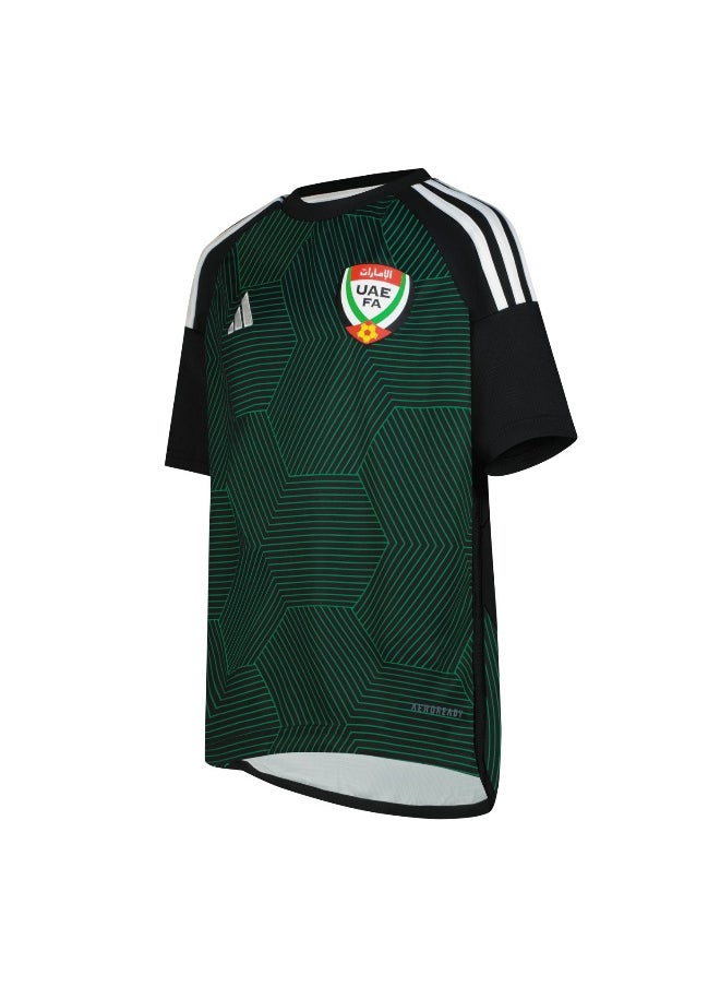 Adidas Uae Fa Away Jersey Youth Black Football Jerseys For Boys 128