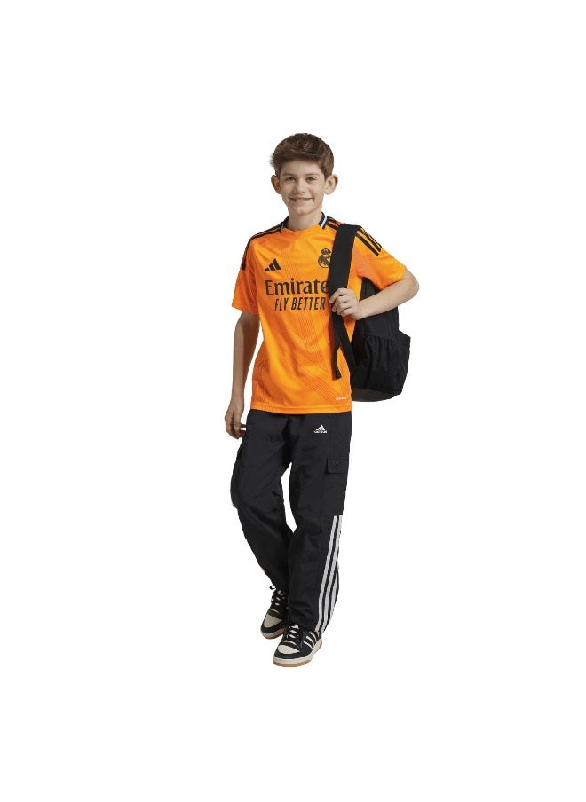 Adidas Real A Jsy Y Orange Football Jerseys For Boys 128