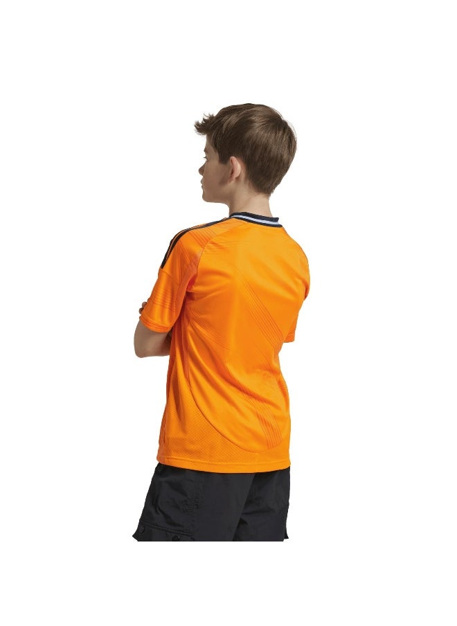 Adidas Real A Jsy Y Orange Football Jerseys For Boys 128