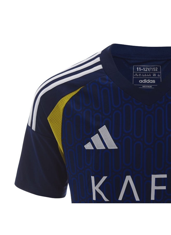 Adidas Al Nassr Away Jersey Y Blue Football Jerseys For Boys 128