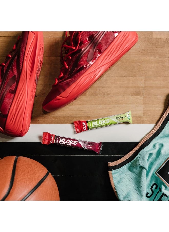 Bar Energy Chews Blocks Black Cherry Flavor 50mg Caffeine