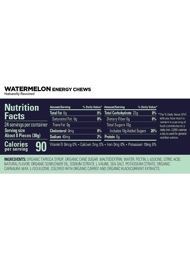 Chews Gummies With Electrolytes, 12 Bags 24 Servings Total Assorted