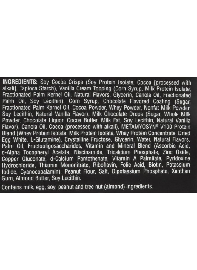 Big 100 Protein Bar, Meal Replacement Bar, 32G Protein, Super Cookie Crunch, 3.52 Oz Pack Of 9