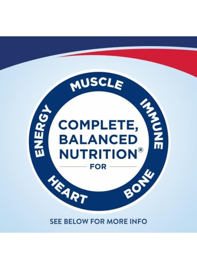 Plus Nutrition Shake with Fiber, 16 Grams of Protein, Vanilla, 8 Fl Oz (Pack of 24)