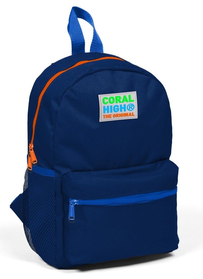 Kids Navy Blue Two Compartment Nest Backpack 23516