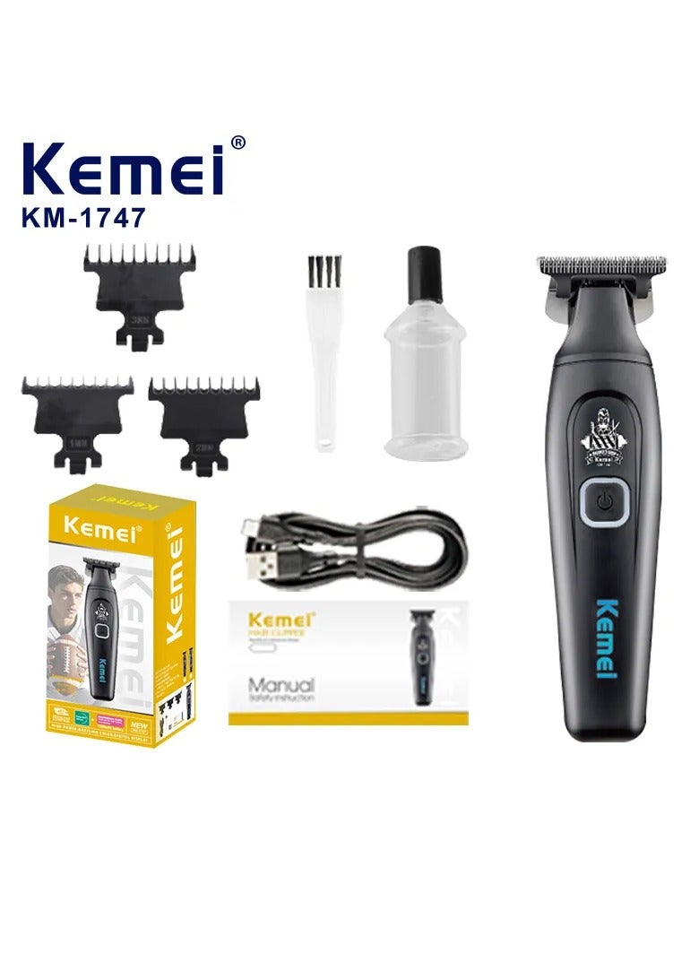 Cordless Hair Trimmer – 1500 mAh Battery, 180 Min Runtime, USB-C Recharge, LED Indicator & Professional Cutter Head Multicolour