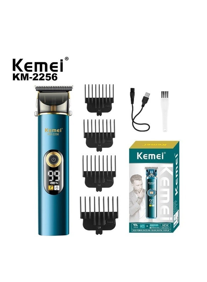 Professional Hair Clipper – 180 Min Cordless Use, 1500mAh Battery, Powder Metallurgy Cutter, Light Touch Switch, USB Charging, Indicator Light Multicolour