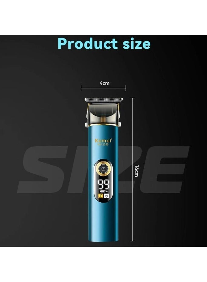 Professional Hair Clipper – 180 Min Cordless Use, 1500mAh Battery, Powder Metallurgy Cutter, Light Touch Switch, USB Charging, Indicator Light Multicolour