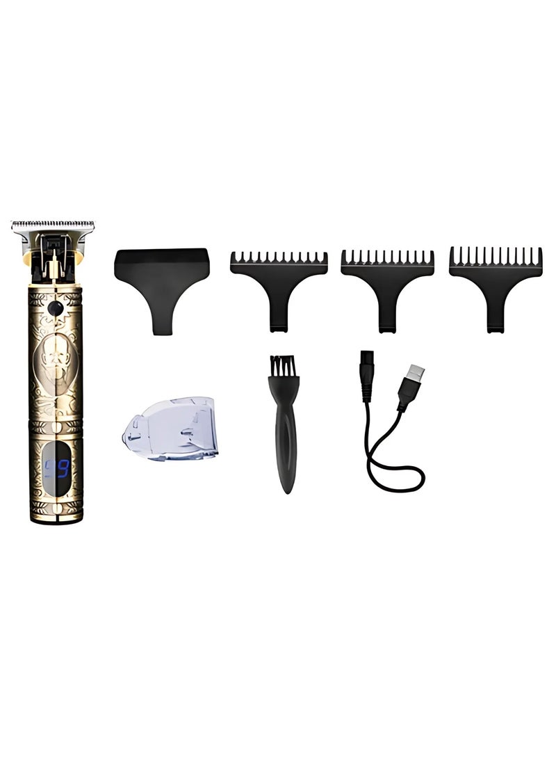 Kemei Hair Clipper – Precision Pound Knife Head, Small Knife Teeth, 1200mAh Battery, USB Rechargeable, Professional Grooming Tool multicolour