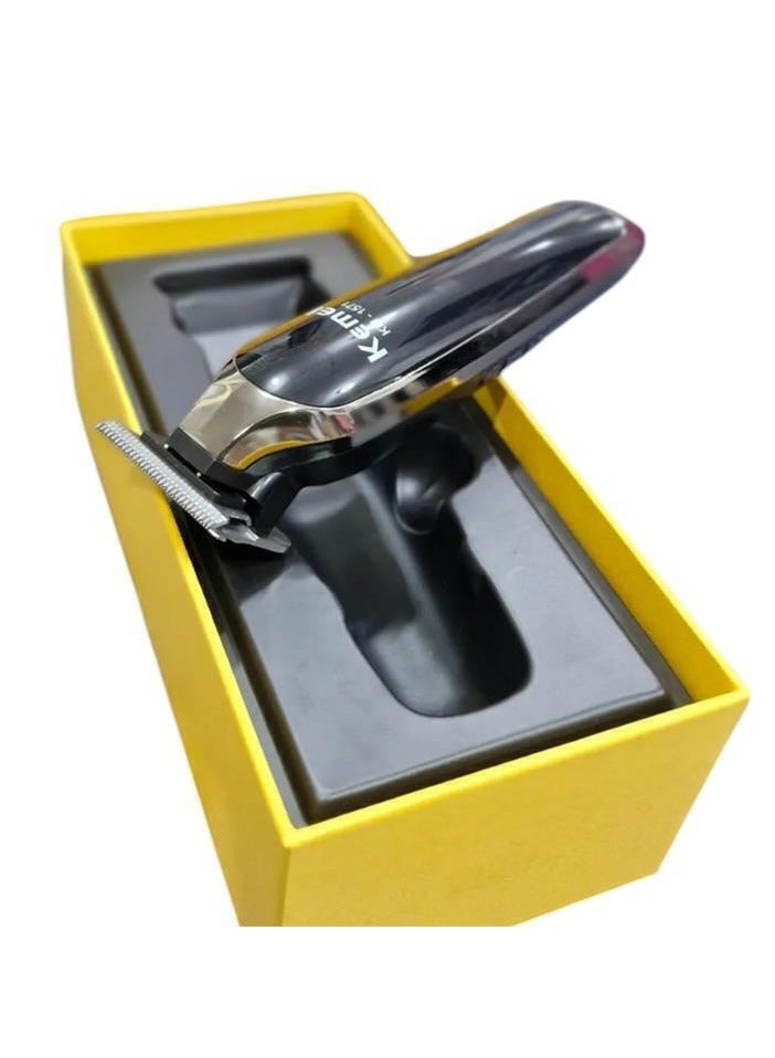 Professional Hair Trimmer – 4-Speed Transmission, 150 Minutes Runtime, 1200mAh Battery, High Precision Blades for Beard & Hair Grooming Multicolour