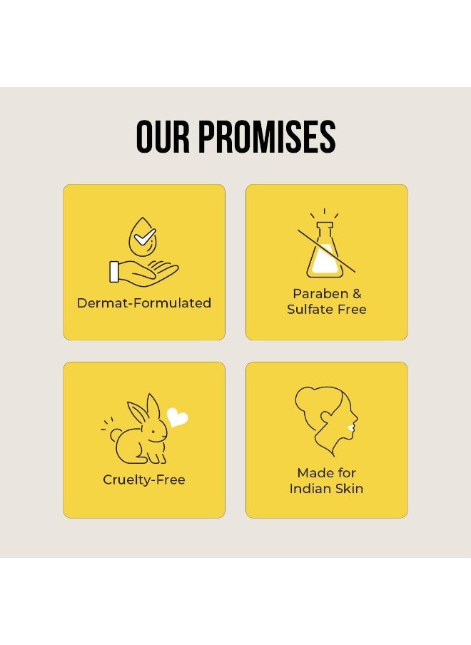 Kesar & Kojic Acid Sunscreen with SPF 50 Pa++++ | For Pigmentation-Free Skin | No White Cast & Light Weight | For Daily Moisturization | For All Skin Types | 50 g