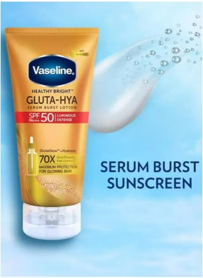 Gluta-Hya Serum Burst Lotion Radiance Defense 150 ML 3 Pcs