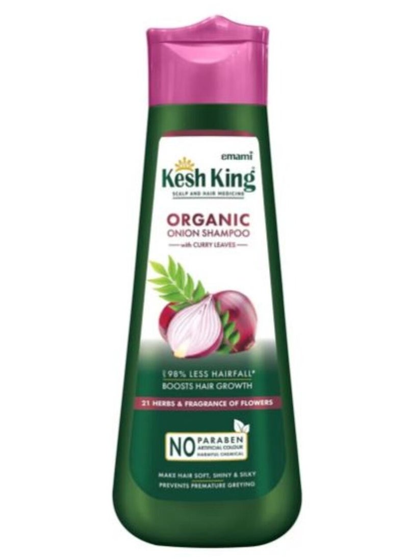 Kesh King Ayurvedic Onion Shampoo with 21 Herbs Reduces Hairfall And Boost Hair Growth 300 ML