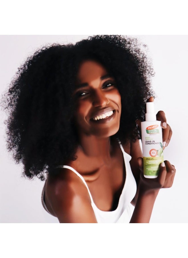 Olive Oil Leave-In Conditioner Spray For Minimized Frizz, Balanced Scalp, Shine - 250Ml