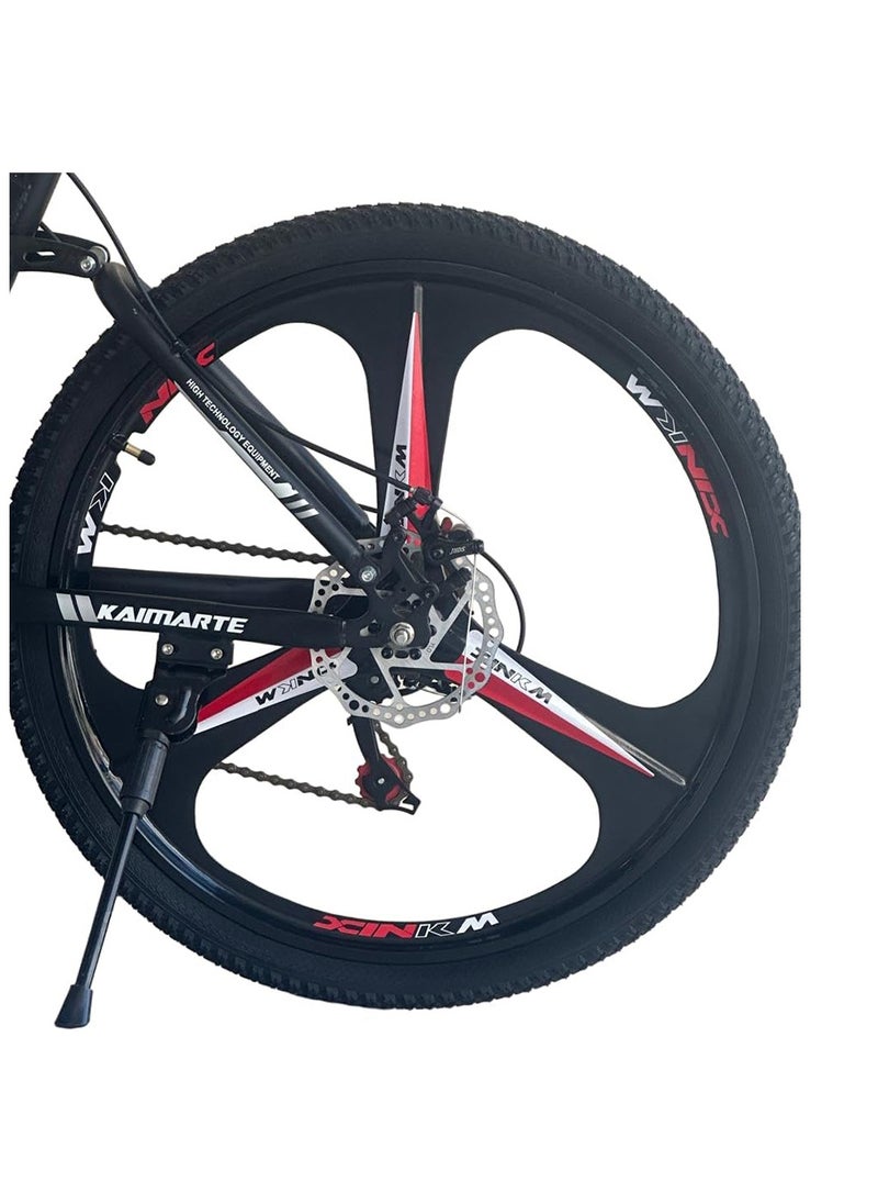 Folding Bike Shard 26 Inch 21 Speed Double Suspension Alloy Wheel Mountain Bike