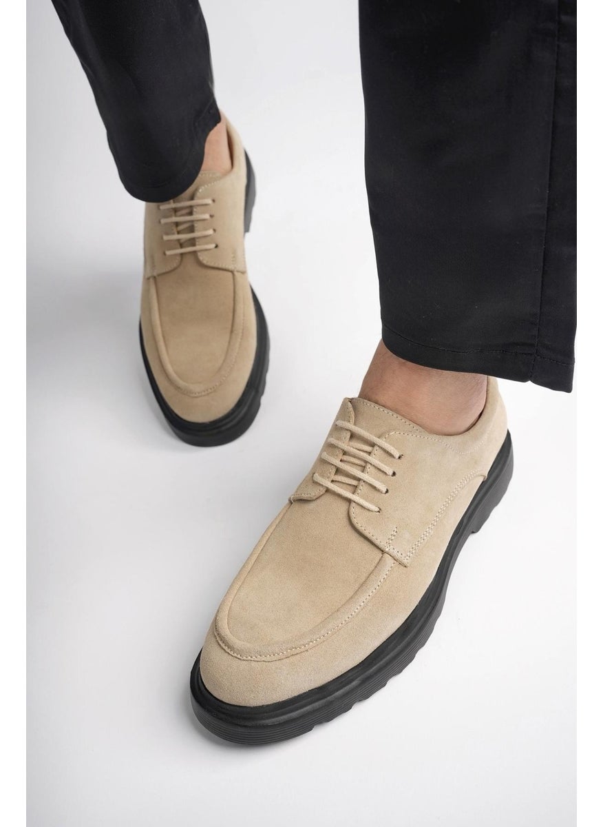 Samuel Guaranteed Daily Classic Leather Casual Comfortable Orthopedic Thick Sole Men's Shoes