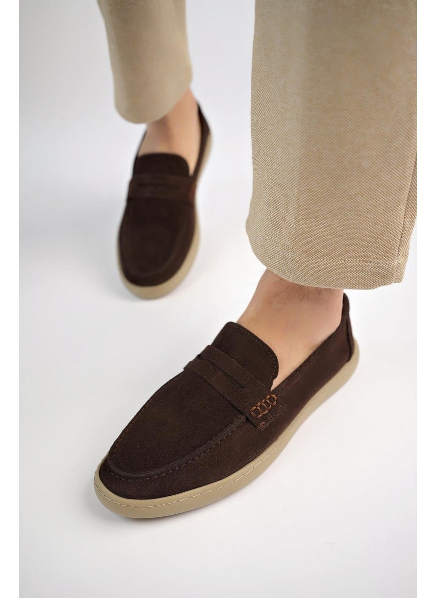 Denzel Guaranteed Daily Classic Leather Casual Comfortable Orthopedic Laceless Men's Shoes