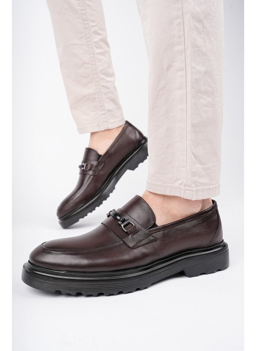 Fabregas Guaranteed Leather Classic Casual Orthopedic Men's Shoes