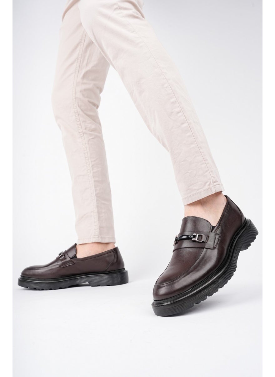 Fabregas Guaranteed Leather Classic Casual Orthopedic Men's Shoes