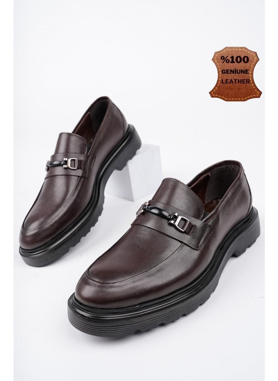 Fabregas Guaranteed Leather Classic Casual Orthopedic Men's Shoes
