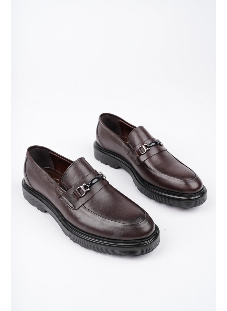 Fabregas Guaranteed Leather Classic Casual Orthopedic Men's Shoes