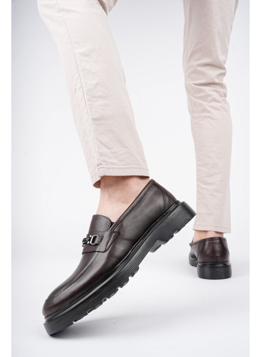 Fabregas Guaranteed Leather Classic Casual Orthopedic Men's Shoes