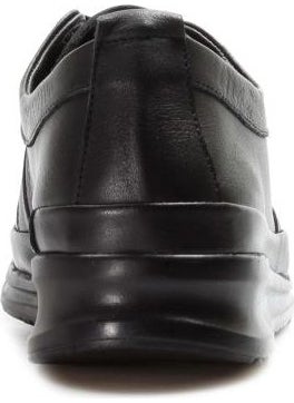 Genuine Leather Black Women's Casual Shoes 864za1203