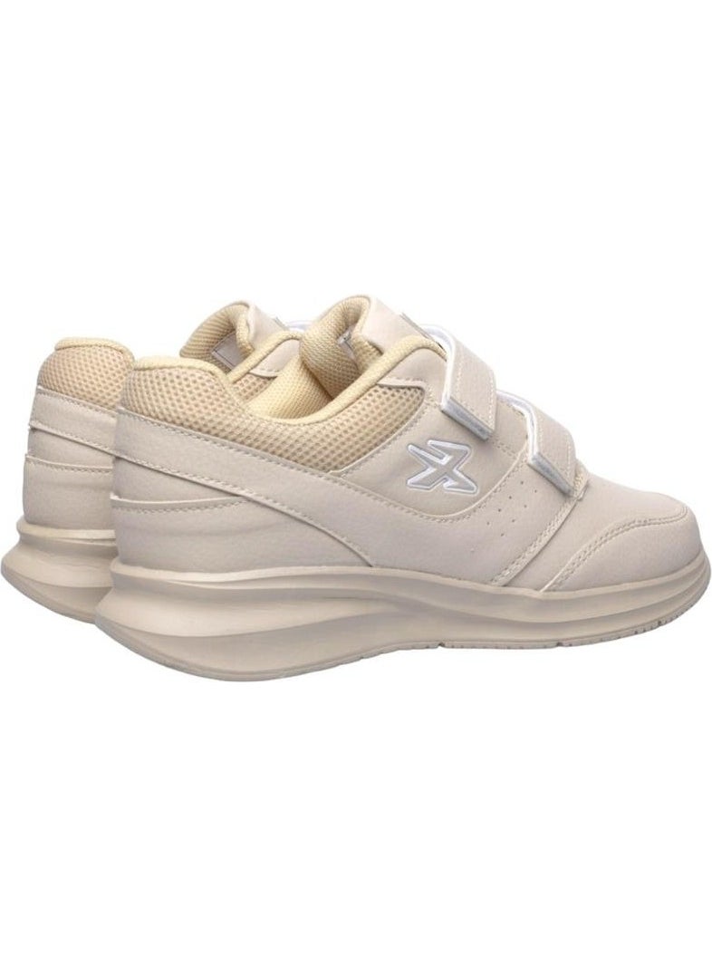Women's Velcro Casual Sneakers Beige