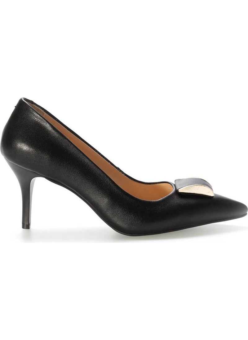 Leather Women's Stiletto Heel Shoes 215ZA3110