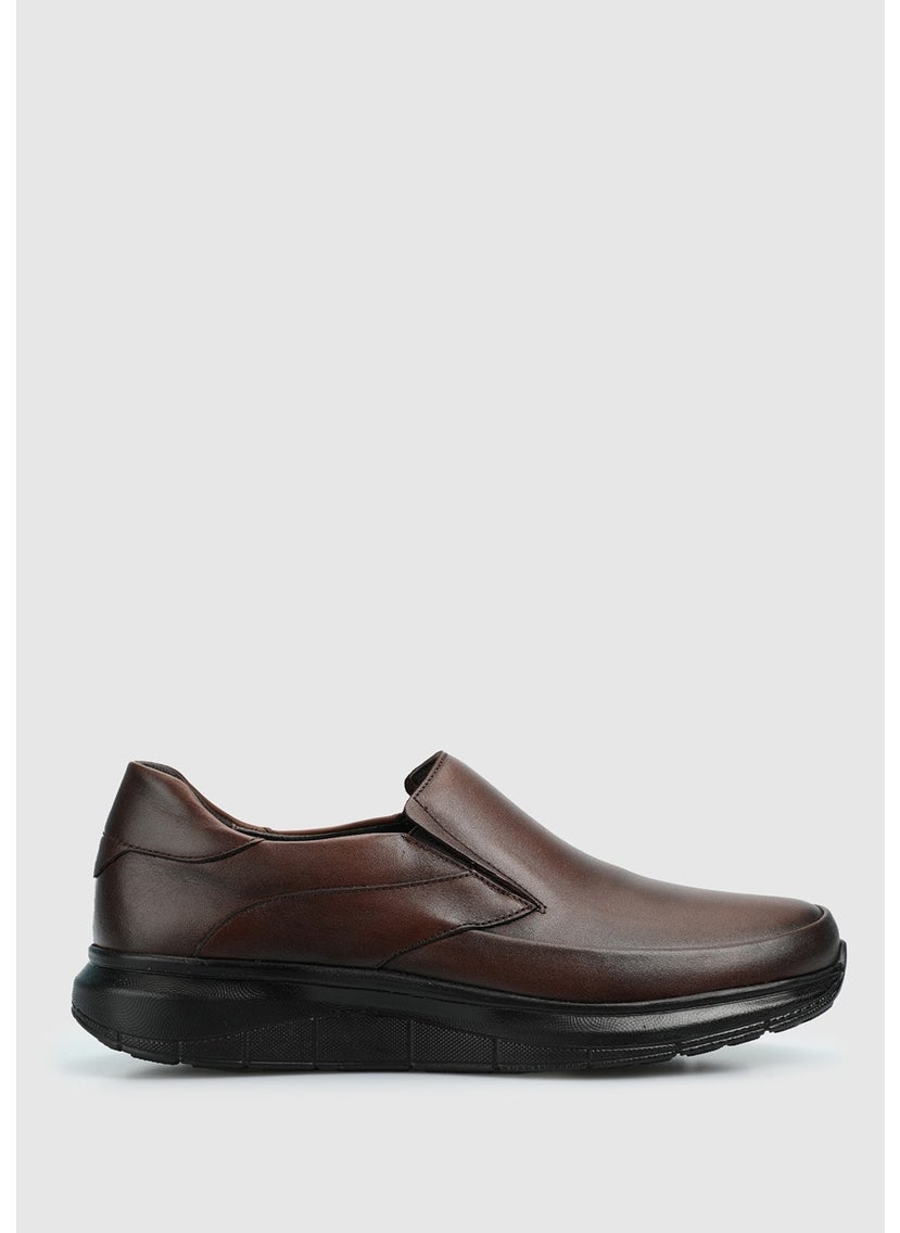 Hazelnut Leather Men's Shoes