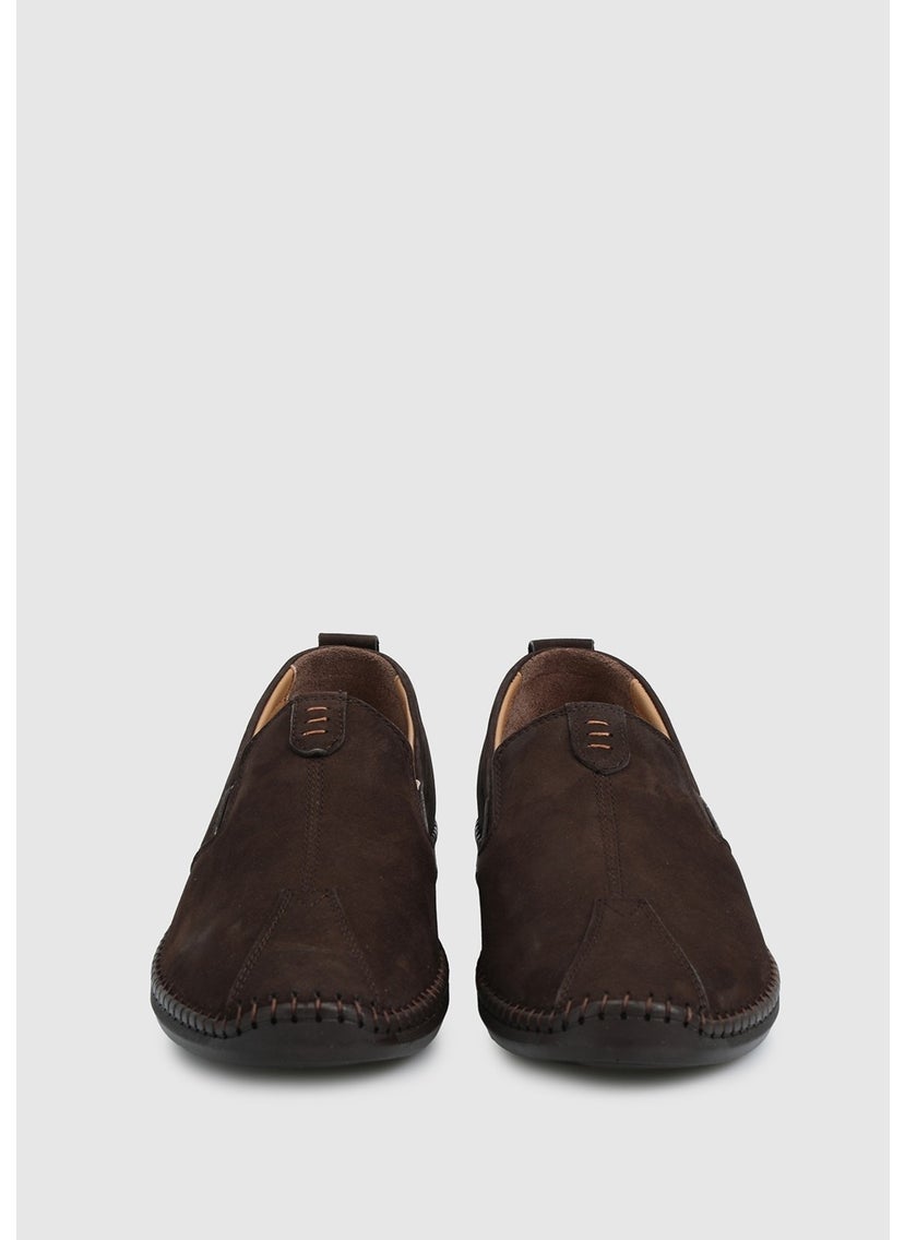 Brown Leather Men's Shoes