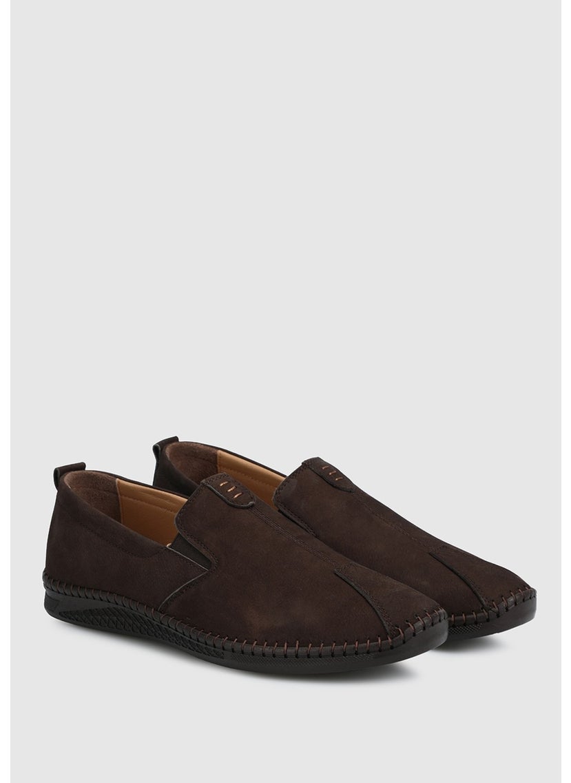 Brown Leather Men's Shoes