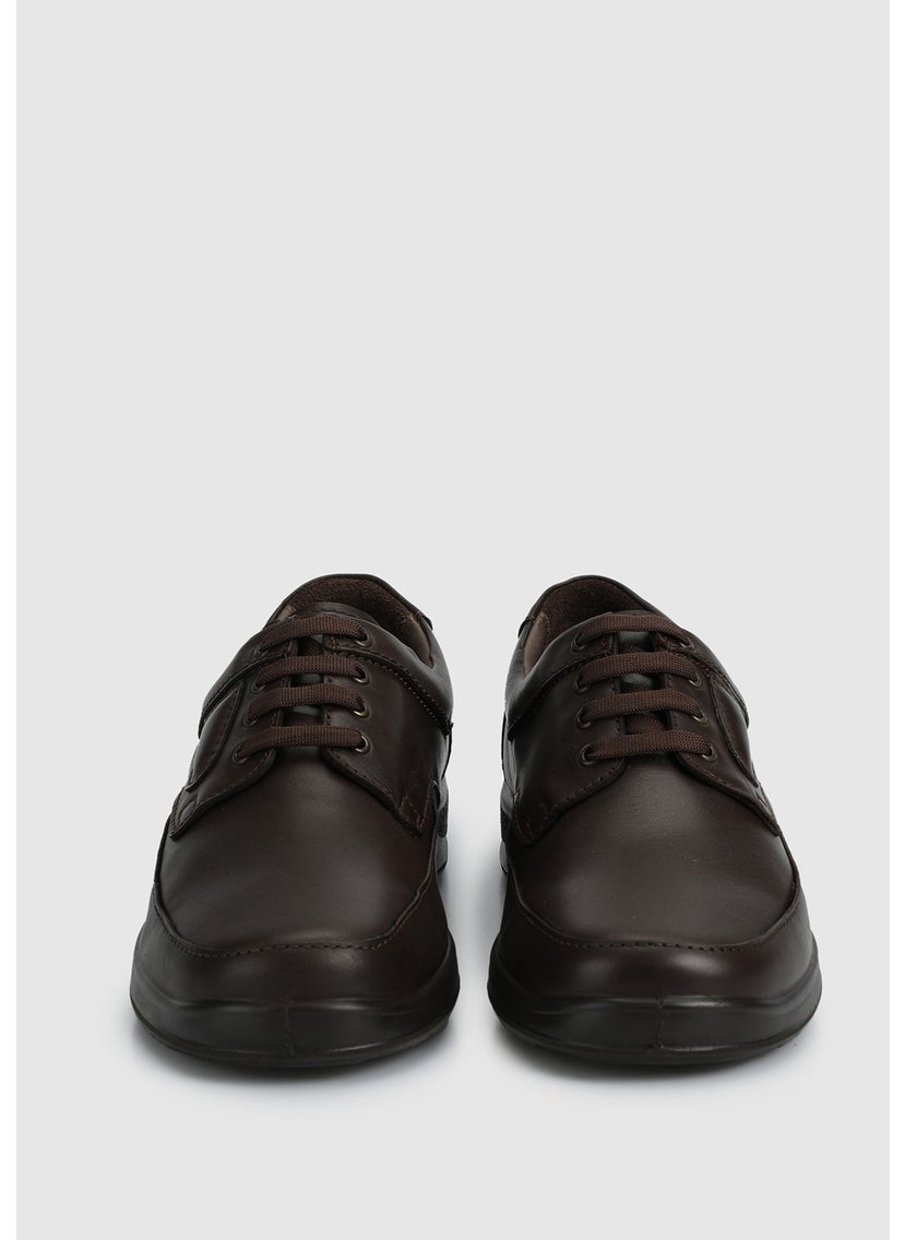 Brown Leather Men's Shoes