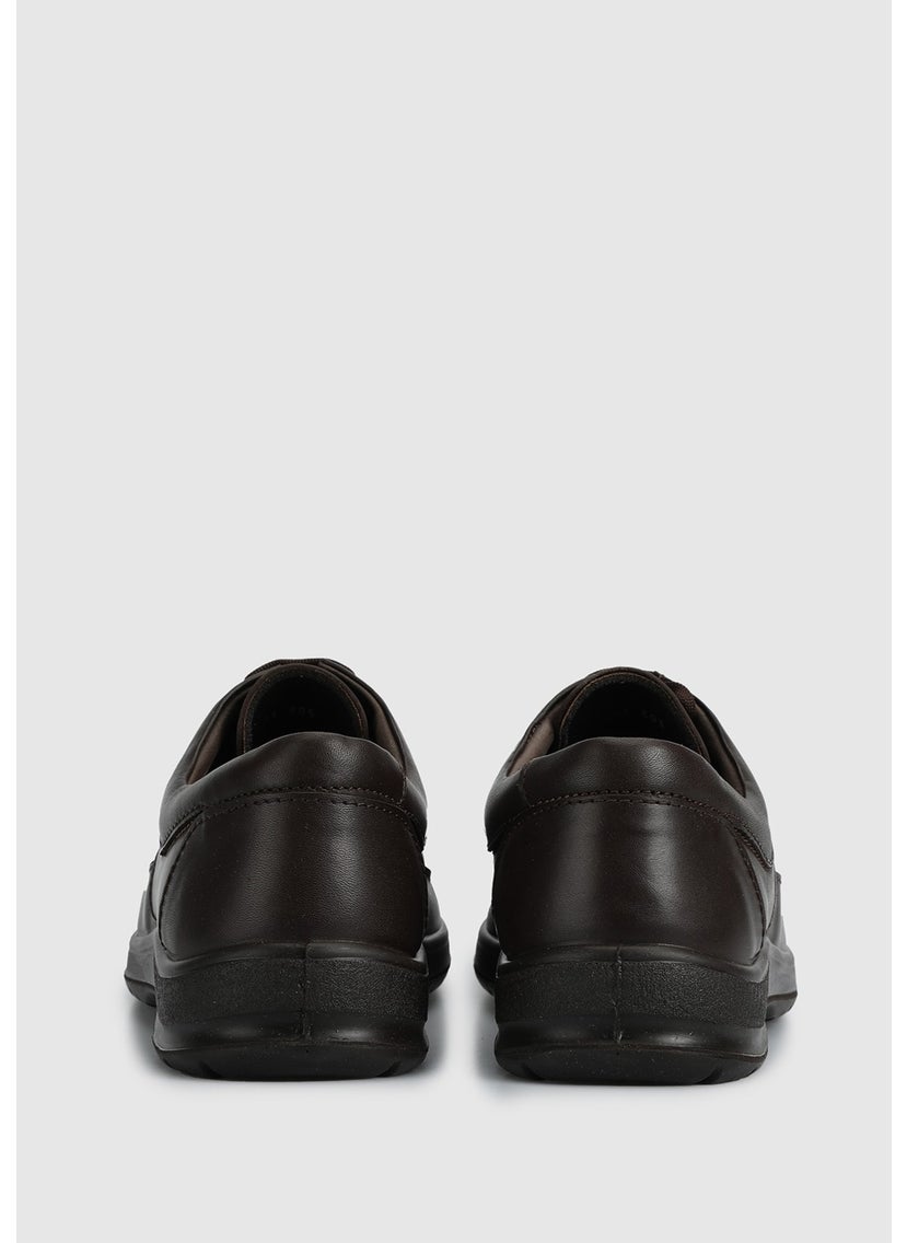 Brown Leather Men's Shoes