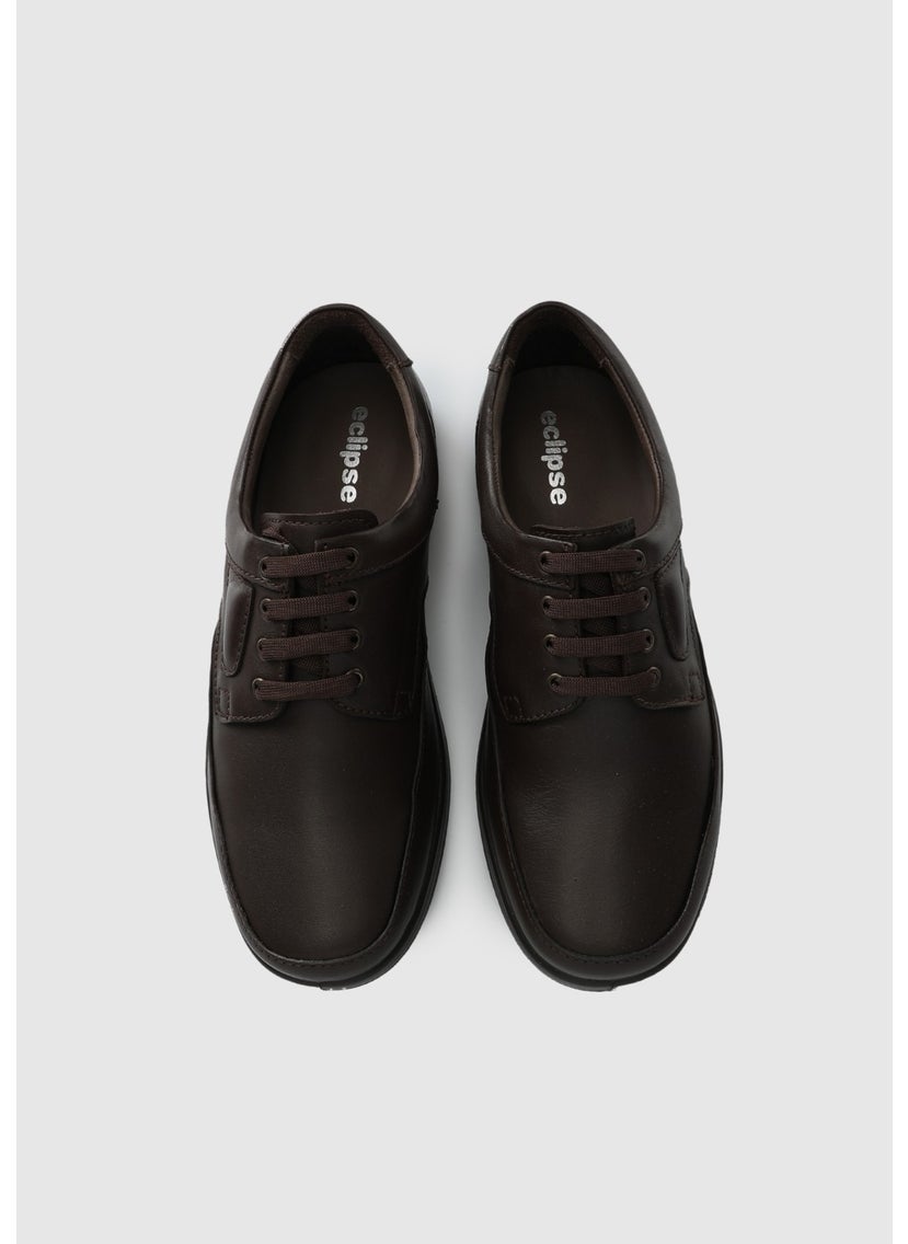 Brown Leather Men's Shoes