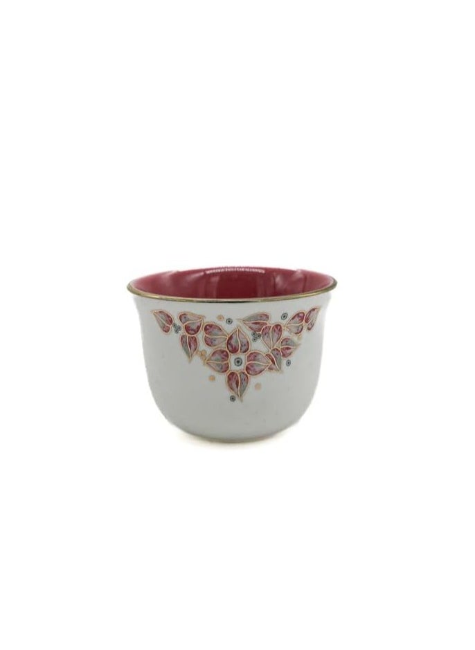 Lilac Ceramic 12Pcs Cawa Cup 60ML