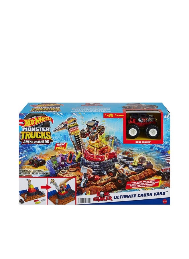 HW MT Arena World Main Event: Bone Shaker’s Ultimate Crush Y By Mattel