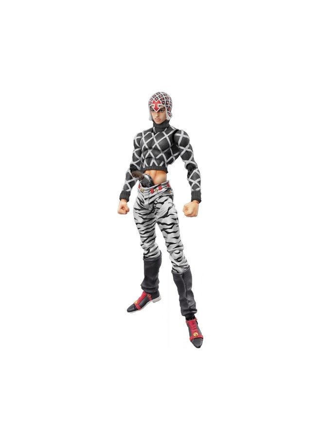 JOJO`S BIZARRE ADVENTURE Guido Mista & S・P Ver.BLACK Chozokado Action Figure By Medicos