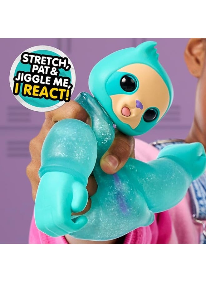 Little Live Pets Hug n' Hang Zoogooz – Sensoo Sloth Interactive Squishy Pet with 70+ Sounds & Reactions