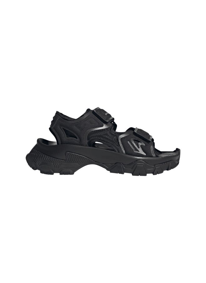 Adidas Asmc Hika Sandal Canvas Black Outdoor Sandals For Women 4