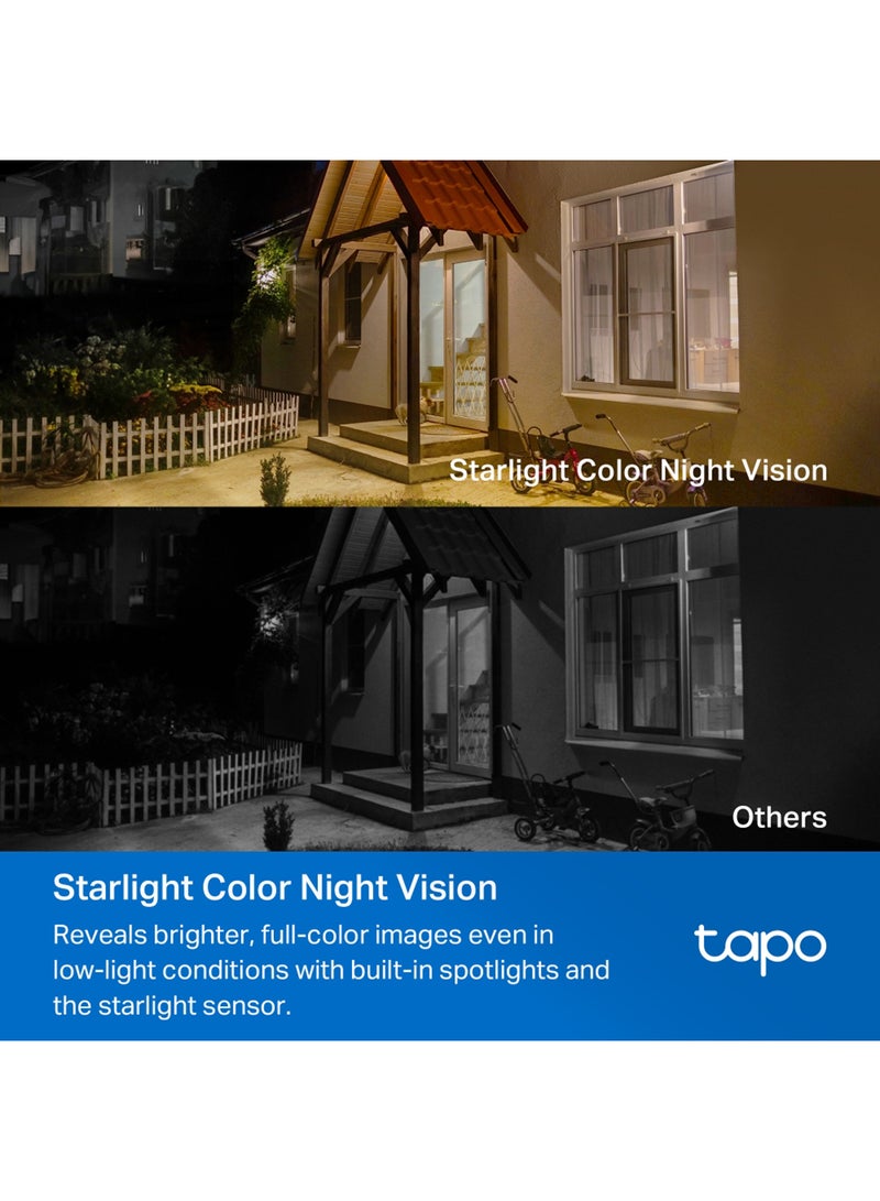 C460 Kit, 4K-8MP Dual-Band Solar-Powered Security Camera Kit|Free  AI Detection-Person, Pet & Vehicle|Starlight Color Night Vision|Solar Power|Wire-Free, Installs Almost Anywhere|Flexible Storage Options|Works with Alexa & Google Home