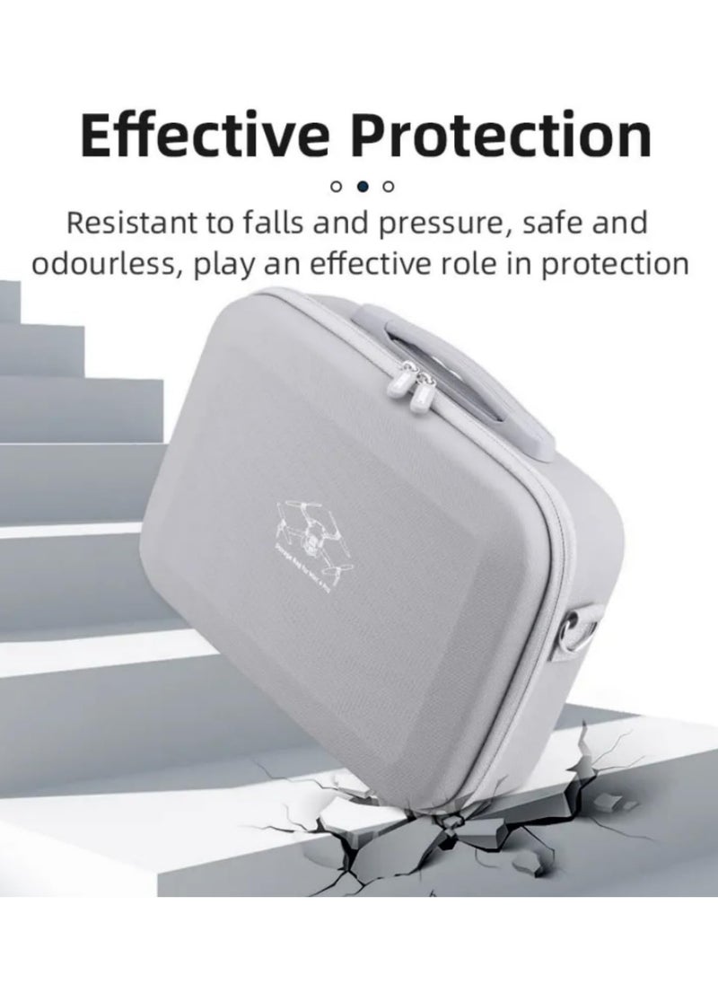 For DJI MINI 4 PRO Carry Case Box Storage Bag Portable Handbag Remote Control Accessories Organizer Shoulder Bag for Drone and Controller