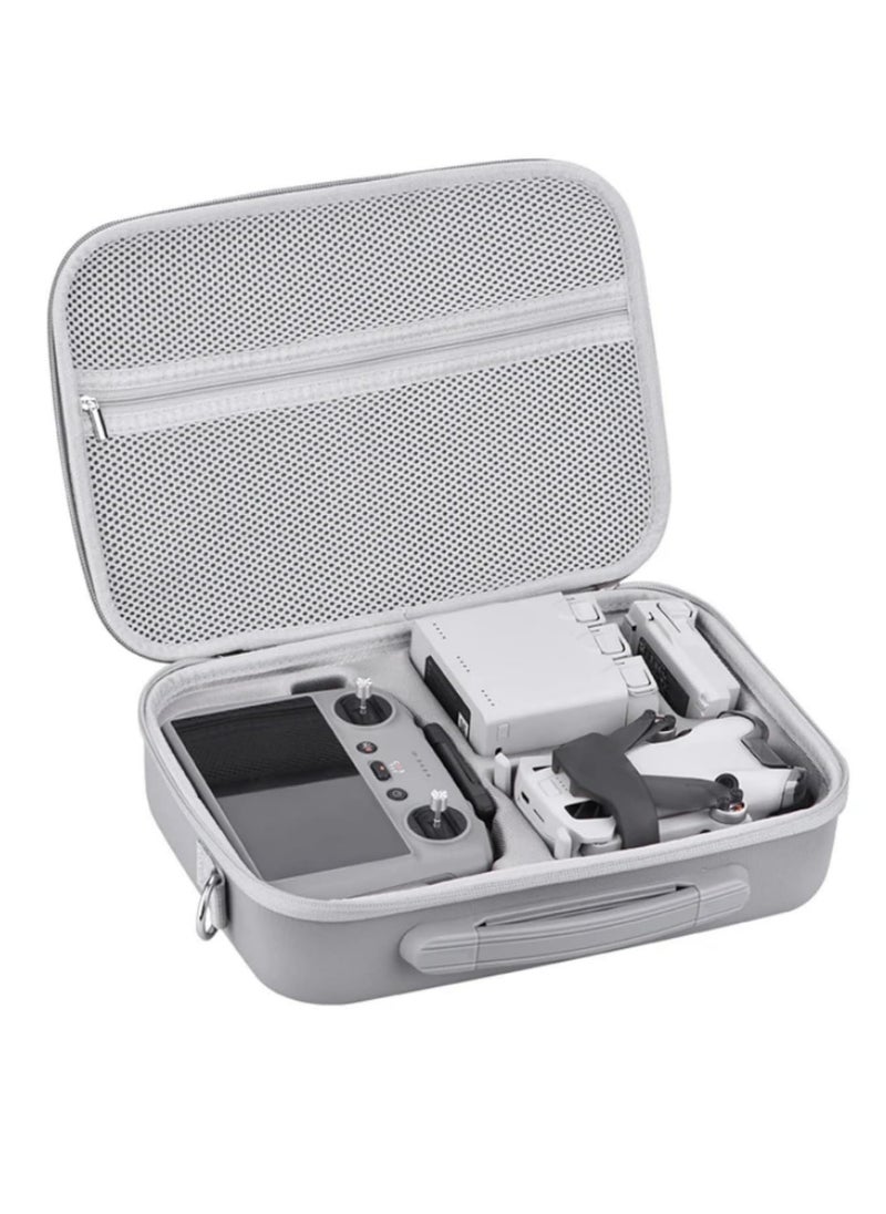 For DJI MINI 4 PRO Carry Case Box Storage Bag Portable Handbag Remote Control Accessories Organizer Shoulder Bag for Drone and Controller