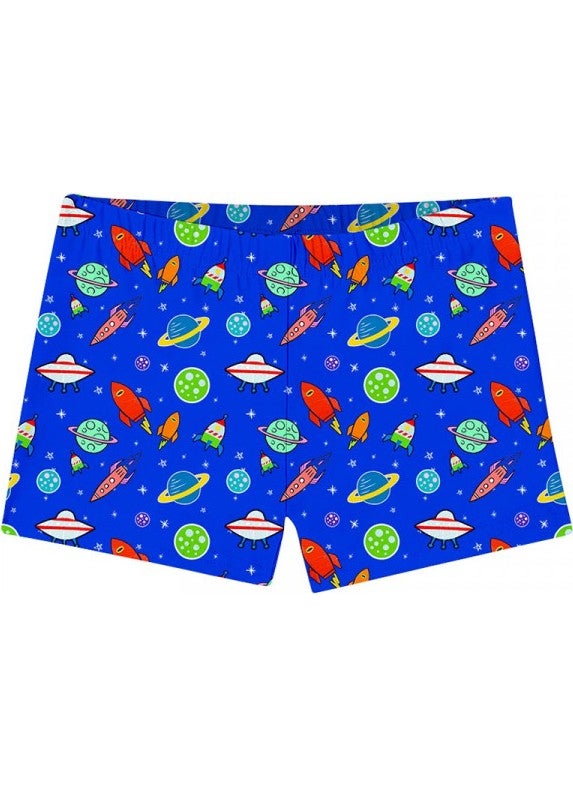 Mars Trunk Blue Children's Swimsuit